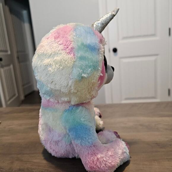 TY Beanie Boo's Collection Cooper Unicorn Sloth Plush Stuffed Animal Toy 11" - Picture 3 of 10